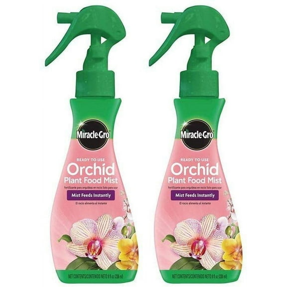 Scotts Miracle-GRO Orchid Plant Food Mist Orchid Fertilizer, 8 oz. 2 Pack