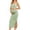 Light Green, variant on Ekouaer Women Sleeveless Tank Maternity Dress Ribbed Knit Pregnancy Midi Dress Ruch Side Stretchy Pregnancy Clothes Dirty Pink