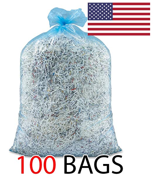 46 Gallon Ox Plastics Recycling Bags, Recycle Bags, Trash Garbage Blue