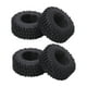 thumbnail image 3 of Neumático de goma para rueda teledirigida, 4 Uds., 51mm de diámetro, para coches de Control remoto Axial SCX24 1/24, 3 of 10