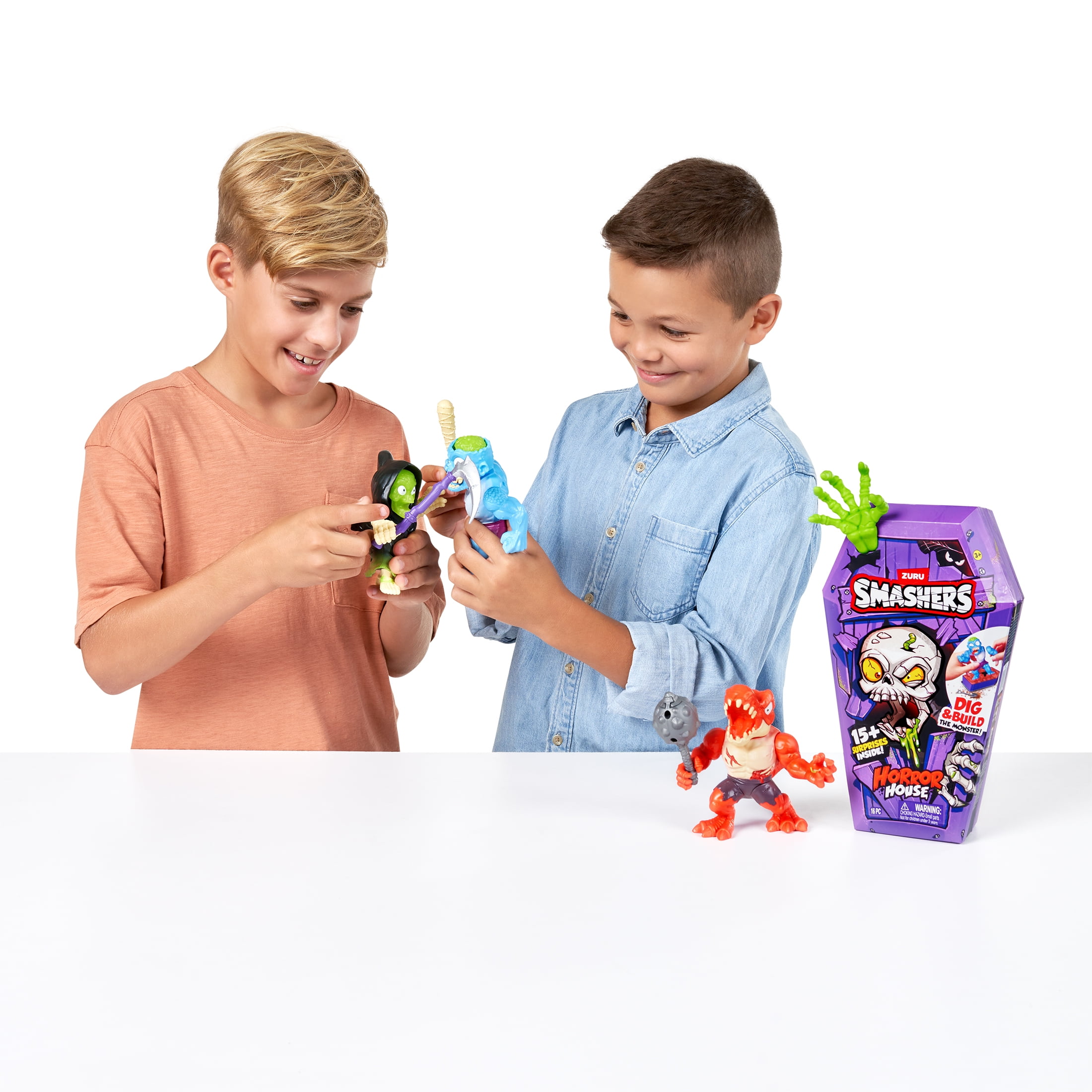 Smashers Horror House, Surprise Unboxing, Interactive Novelty Collectable Toy for Kids by ZURU - Walmart.com Smashers Horror House, Surprise Unboxing, Interactive Novelty Collectable Toy for Kids by ZURU - Walmart.com