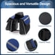 thumbnail image 4 of Bolsa de cuadro de bicicleta Unique Bargains, bolsa de pannier para bicicleta, bolsa impermeable para portabicicletas, bolsa delantera de cuadro de bicicleta, nylon azul, 4 of 6