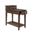 thumbnail image 4 of Gallerie Decor All-In-One Transitional Wood Tierra Side Table in Espresso, 4 of 6