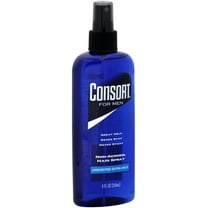 Consort For Men Hair Spray, Non-Aerosol, Unscented Extra Hold 8 oz (Pack of 2)