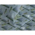 thumbnail image 3 of Ambesonne Nature Quilted Coverlet 3 Pcs, Forest Mountain Landscape, King Size, Slate Blue and Reseda Green, 3 of 4