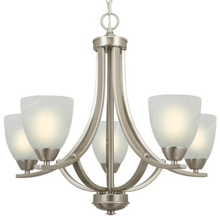 Nickel Eighteen Light Chandelier - Kira Home Weston 24