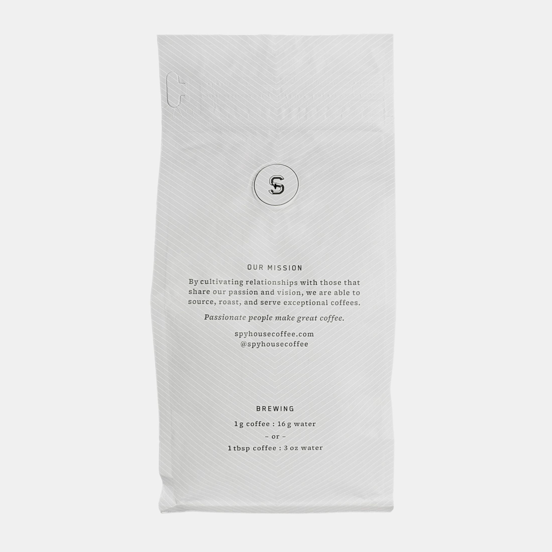 Local Spyhouse Coffee Roasters Peru Single Origin, Light Roast, Whole Bean Coffee, 10oz