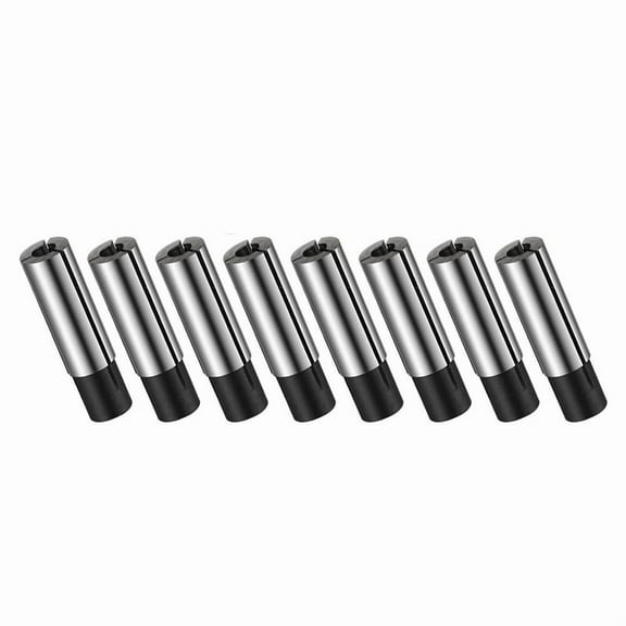 10PC 1/4in to 1/8in Collet Adapter High-Carbon Steel 1/4 to 1/8 Router Converter for CNC Lathe Router Cutter Milling Bit,10 x Collet Adapter,As Shown