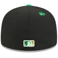 thumbnail image 4 of Men's New Era  Black San Francisco Giants 2026 St. Patrick's Day 59FIFTY Fitted Hat, 4 of 5