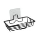 thumbnail image 3 of Soporte para jabón de ducha, jabonera montada en la pared, ahorrador de jabón, bandeja de jabón de cocina, soporte para esponja de jabón para cocina, Negro mayimx Jabonera, 3 of 9