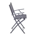 thumbnail image 4 of Naterial Silla Plegable con Descansabrazos de Acero Apta para Exterior, Modelo Emys, 4 of 5