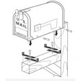 thumbnail image 2 of Solar Group Mailbox Mounting Hardware Universal Top Mount - Heavy-Duty Steel - 1 Piece, 2 of 6