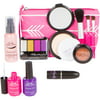 PixieCrush Pretend Play Makeup Kit. Designer Girls Arrow Pattern Beauty Basics Set