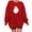 Red, variant on YVNAURA Women's Halloween Ghost Face Oversized Sweatshirt Long Sleeve Crew Neck Pullover Tops Graphic Horror Print Loose Fit Fall Outfits for Women Spooky Season Tee, Red,XL
