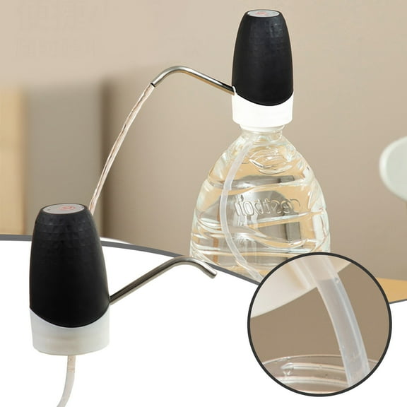 1 Pack Water Dispenser USB Charging Automatic Drinking Water 5 Gallon Water Bottle Dispenser Portable Water Dispenser For Home Kitchen Outdoor Kitchen Faucet Mount to The Wall Kitchen Spray Hose