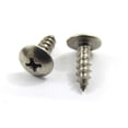 thumbnail image 3 of 6 x 1/2" Stainless Truss Head Phillips Wood Screw (100pc) 18-8 (304) Stainless Steel, 3 of 7