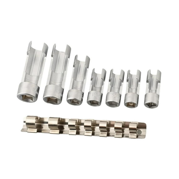 Dickly 7Pcs Line Socket Wrench Set for 1/2" Screwdrivers Drive s