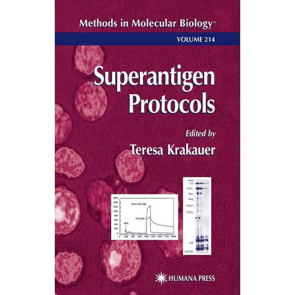 Methods in Molecular Biology Superantigen Protocols, Book 214, (Hardcover)