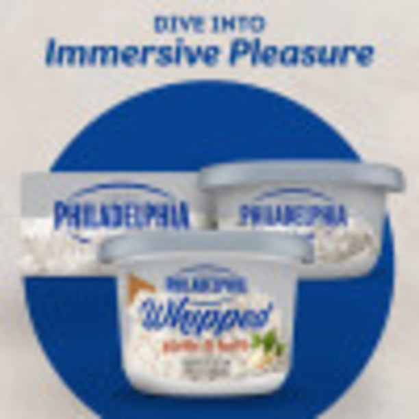Philly Garlic Herb Cream - Cream cheese for supermarkets - Walmart