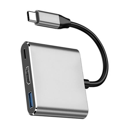 Multiports USB C To HDMIs Adapter With PD100W Charging And USB3.0 Port