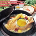 thumbnail image 6 of Skimmer Spoon,2 Pack Skimmer Spoon for Japanese Hot Pot,Stainless Steel Fine Mesh Strainer for Food Kitchen Cooking Fat Oil Filter Skimming Grease and Foam, 6 of 7