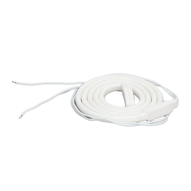 1m Self-Regulating Silicone Rubber Pipe Heating Cable - AC220V 40W, Waterproof Double Insulation, -40℃ Freeze Protection for Plastic/Metal Pipes, Fast Heating, Energy-Efficient, Easy Installation for