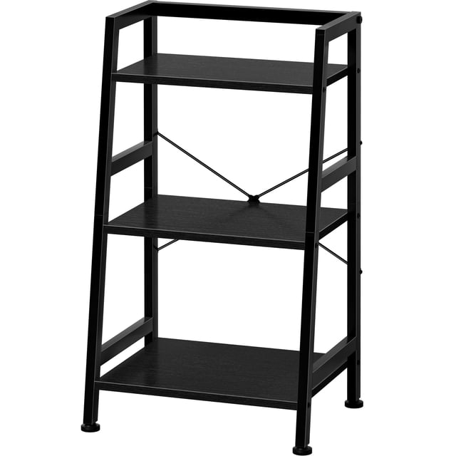 Estantería tipo escalera Bookshelf Homedawn de 3 niveles, estilo industrial