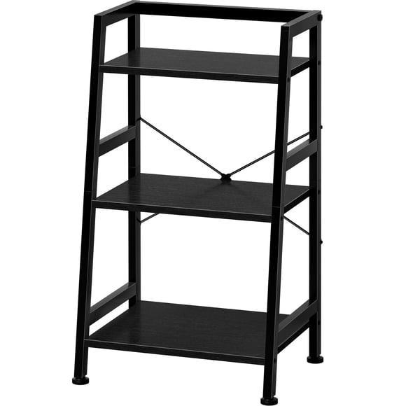 Estantería tipo escalera Bookshelf Homedawn de 3 niveles, estilo industrial
