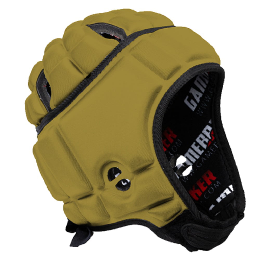 Choose Size Excellent Pre-owned Details about   Gamebreaker Soft Shell Helmet Vegas Gold 