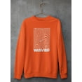 thumbnail image 3 of Optical Waves Techno Style Sweatshirt Men -Image by Shutterstock, Male 5X-Large, 3 of 4