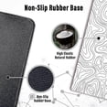 thumbnail image 5 of Alfombrilla de ratón grande para juegos con bordes cosidos, alfombrilla de escritorio minimalista con mapa topográfico, alfombrilla de ratón XL extendida con base antideslizante, alfombrilla, 5 of 5