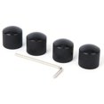 thumbnail image 2 of 4 Pcs Metal Electric Guitar Bass Knob, Dome Tone Control Replacement Parts Black, with Stable Metal Material, Easy to Install, Pure Black Color AntiSlip Textured Coating, 2 of 7