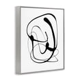 thumbnail image 3 of Stupell Industries Mid-Century Black Modern Swirl Gray Framed Giclee Art, 16 x 20, by Lanie Loreth, 3 of 8