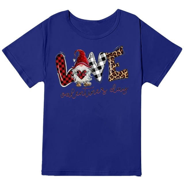 Hauts d'Été pour Femmes 2023 T-Shirts Imprimés Grande Taille Col Rond Imprimé Chat Manches Courtes Tee Graphique