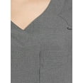 thumbnail image 2 of ClimateRight by Cuddl Duds Short Sleeve V-Neck Scrub Top (Women's ), 2 of 5