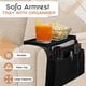 thumbnail image 3 of Tamaño del paquete del bolso OPP 31x18x45CM [marrón] Bolsa colgante para almacenamiento del reposabrazos del sofá bolsa colgante para almacenamiento de objetos pequeños para ANGGREK Otros, 3 of 8