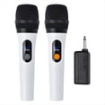 thumbnail image 1 of Wireless Handheld Microphone 2.4G Portable Microphone System with for Home KTV Karaoke Clear Voice, Crisp Sound, 1 of 8