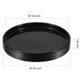 thumbnail image 2 of Uxcell Round Ceramic Plant Pot Saucer Flower Drip Tray for Gardening Black 20cm, 2 of 6