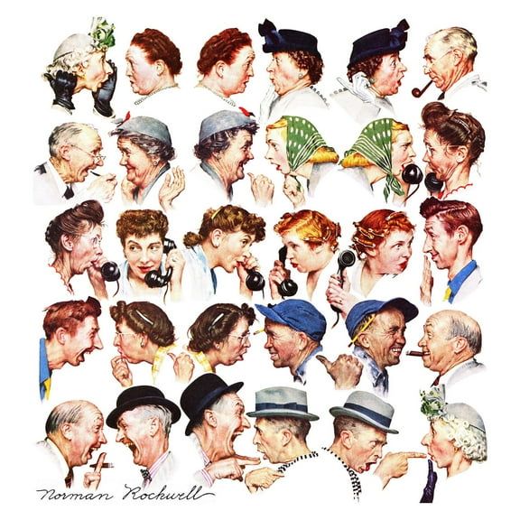 Marmont Hill Chain of Gossip Wall Art