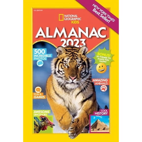 Pre-Owned National Geographic Kids Almanac 2023 (Us Edition) (Hardcover 9781426373367) by National Geographic