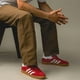 thumbnail image 3 of Adi-das Gazelle Indoor Scarlet Red White Gum Suede Men's Shoes Sz 13 (H06261), 3 of 6