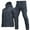 Grey, variant on JURANMO Mens Tactical Clothing Set Military Zip Up Hooded Jacket and Ripstop Combat Pants Matching 2 Piece Sets Outdoor Sports Snowsuits with Pockets Limited Time Deals of The Day Army Green XL