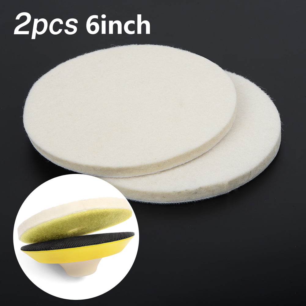 Polishing pads Tool Polisher Replacement Part Wool felt Buffing 12mm thickness