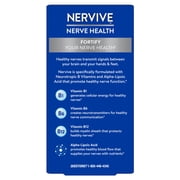 Nervive Nerve Health Tablets, Nerve Care with Vitamin B12, Vitamin B6, Vitamin B1 30 Count