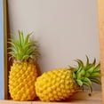 thumbnail image 3 of SPRING PARK Artificial Pineapple Fruit Ornament, Fake Pineapple Display High Simulation Dummy Fruits Vegetables Studio Photo Prop for House Party Decor, 3 of 6