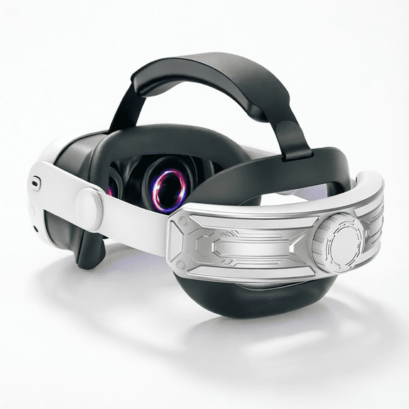 For VR Comfort Head Strap Compatible with Meta Quest 3 3S VR Headset Accessory Alleviate Head Pressure Improve Wearing Comfort