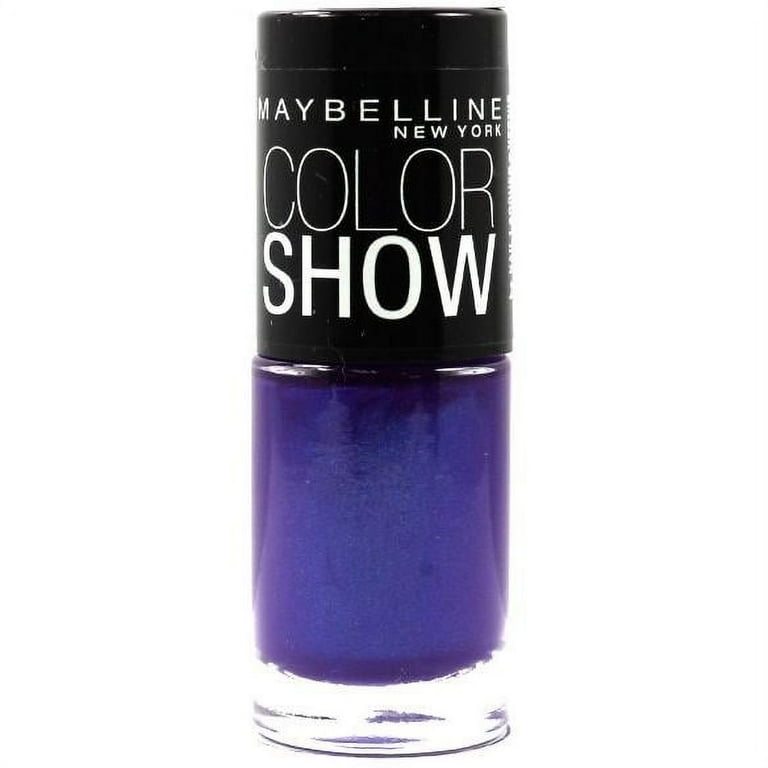Maybelline Color Show Vernis à Ongles 06 Bubblicious – Fuchsia Brillant 7ml, Fabriqué En France