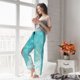 thumbnail image 5 of Fotbe Tranquil Ocean Canoe Journey Pantalones de Pijama para Mujer, Pantalones de Dormir, Pantalones Pj con Cordón y Bolsillos-3X-Large, 5 of 6