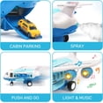 thumbnail image 3 of Avión de juguete con humo, sonido y luz para niños, 3 of 5