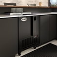 thumbnail image 6 of 25 in. Commercial Bottle Cooler in Black with Built-In Opener, ETL Listed, 5 cu. ft. (KM-BOC25-BK), 6 of 13